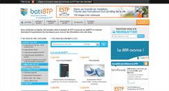 Desktop Screenshot of batibtp.fr